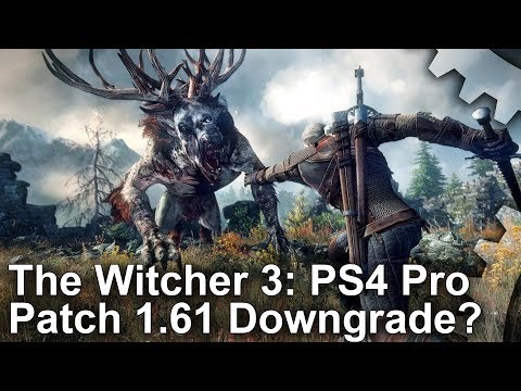 Video: Witcher 3: Wild Hunt Støtter Ikke PlayStation 4 Pro-funksjoner