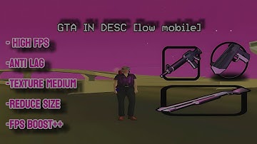 [SHARE] MODPACK GTA COMPE PINKY BOOST FPS++ [104mb]