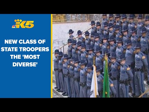 New Washington State Patrol Trooper class the 'most diverse' in the agency's history