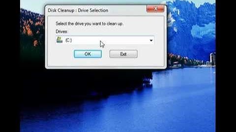 How To Do A Disk Cleanup For Your Windows 7 PC