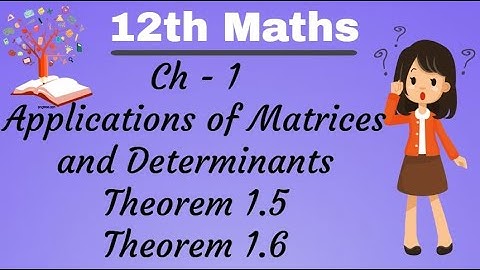 BST - Fun to Learn - Chapter 1: Theorem 1.5 & Theorem 1.6 || 12th Maths