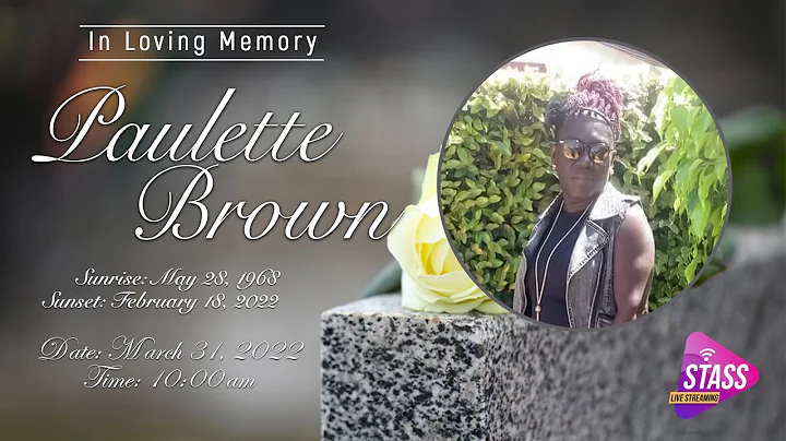 Thanksgiving Service for the Life of Paulette Brown