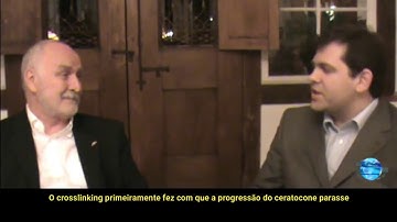 Entrevista por Dr  Renato Ambrósio Jr sobre Cross linking para ceratocone com Prof  Theo Seiler