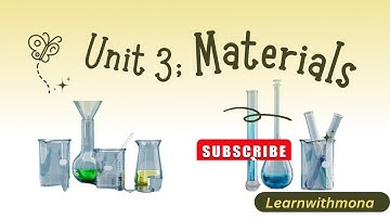 Materials, substances and particles; Cambridge primary science learner’s book 4 