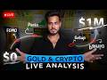 GOLD & CRYPTO LIVE ANALYSIS | XAUUSD BTC ETH | LONDON SESSION | June 18 | DAY 12