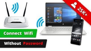 How to connect WiFi Router without Password using WPS feature  | Windows PC | Android Mobile screenshot 4