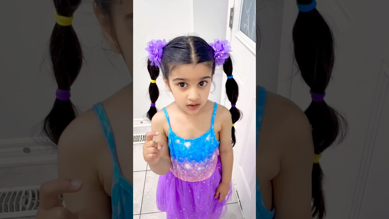 Dad teaches Jaz not to open the door to strangers — Lesson for kids #shorts
