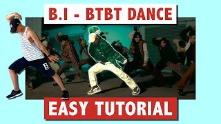 B.i - Btbt Dance Tutorial Explained Slow  Kpop Dance
