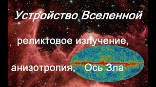 Устройство Вселенной / Реликтовое излучение / Ось Зла против теории Большого взрыва