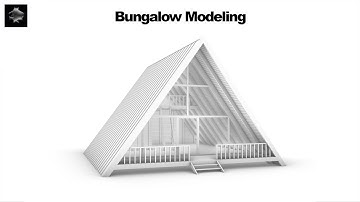 Bungalow Modeling With Rhino3d-Time-Lapse