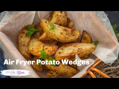 Air Fryer Potato Wedges Recipe