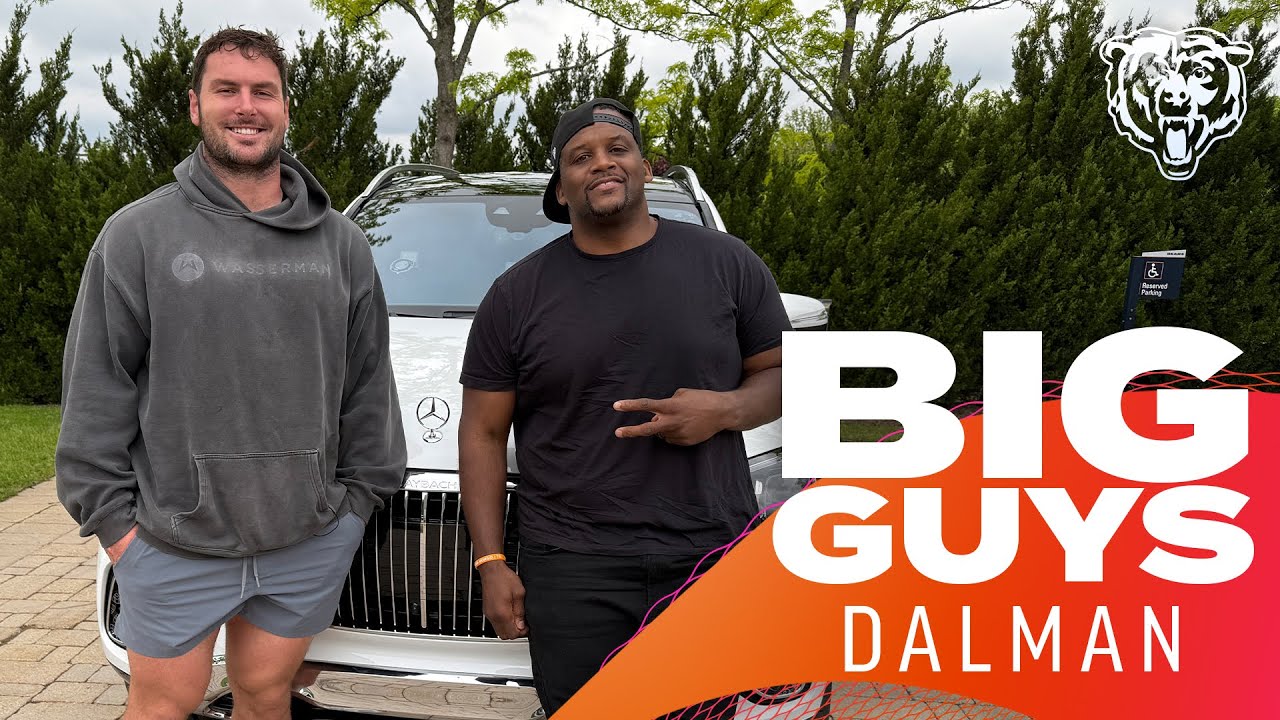 Big Guys in a Benz: Drew Dalman | Chicago Bears Big Guys in a Benz: Drew Dalman | Chicago Bears