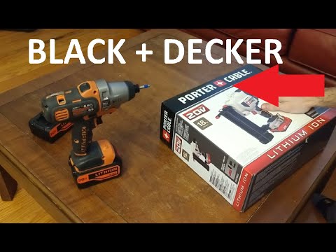 BLACK DECKER Nail Gun