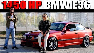 1450 Hp Bmw E36 Türkiyenin En Güçlü M50Si İle Gazladık 