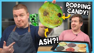 Minecraft Cookies with WEIRDLY SPECIFIC Ingredients! 🍪 with @mrbarrylewis