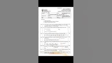 Probability, Statistics & Numerical Analysis|| Indus University || End Sem Paper GTU#engineering#gtu