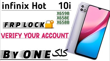 Infinix Hot🔥10i X659B X658B X658E FRP LOCK 🔐 Gmail Verification Lock Bypass Done✅ By One Click