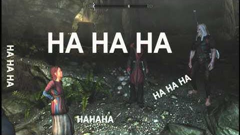 Skyrim Bloopers, Glitches, and Silly Stuff Episode 1