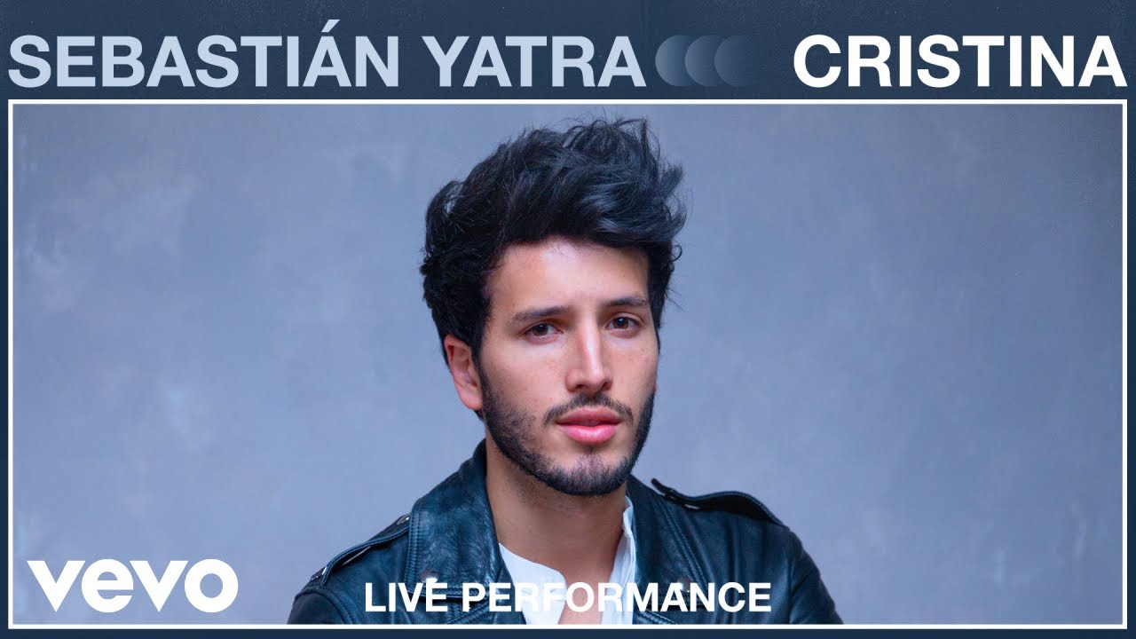 Sebastin Yatra   Cristina   Live Performance  Vevo Live