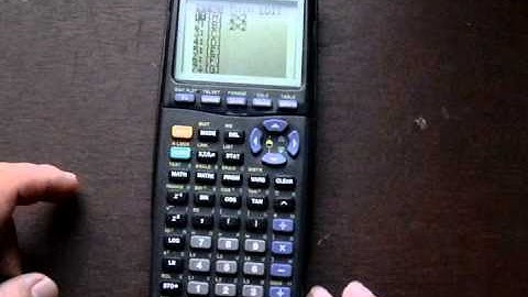 how to do matrices on ti-83 calculator
