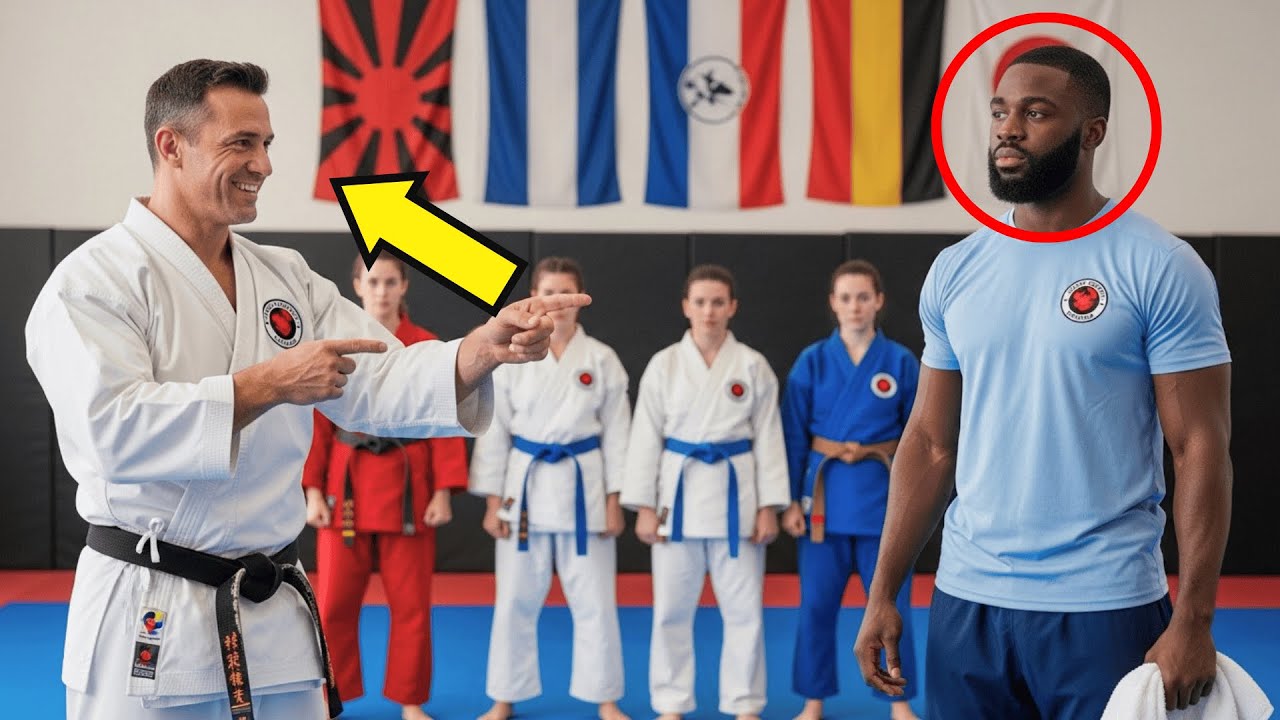 Svartbältet bad en svart städare att sparra för skojs skull — det som hände sen gjorde alla mållösa