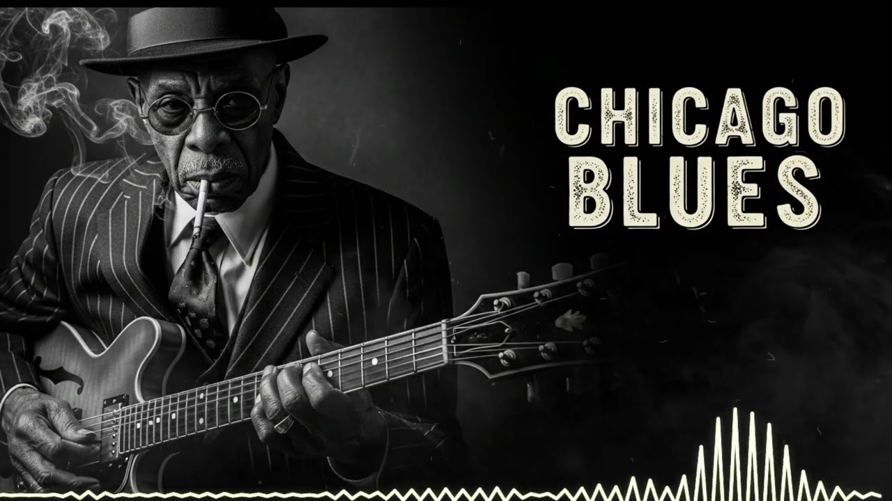 Chicago Blues Music – A Soulful and Deeply Relaxing Blues Collection Full of Warm Emotion
