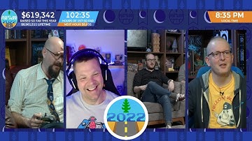 DB2022 - "Desert bus only runs for another...102 hours..."