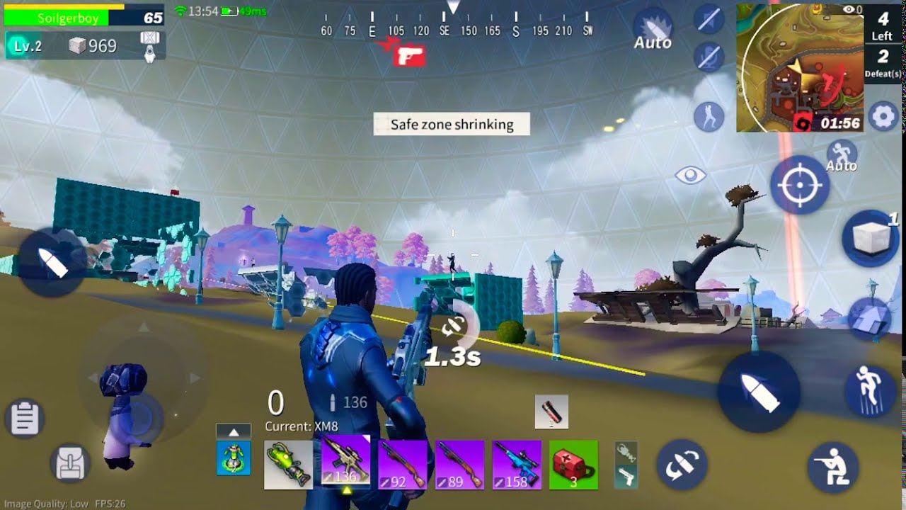 Playing fake fortnite YouTube