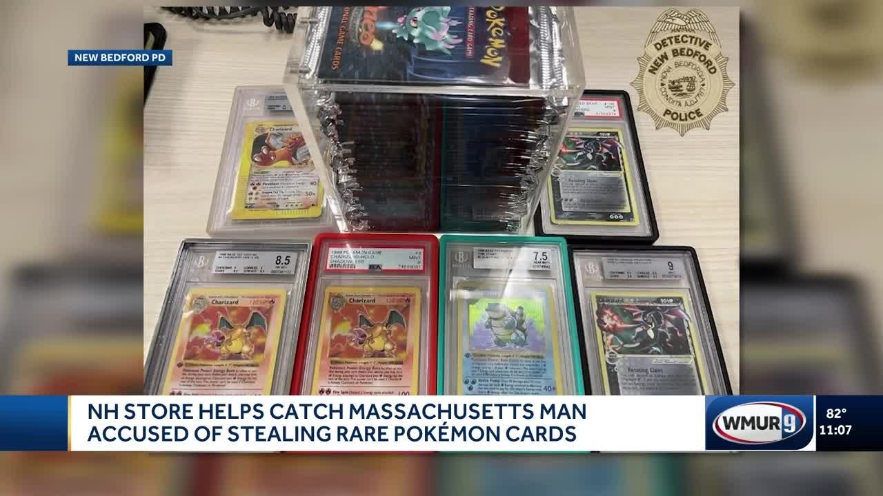 New Hampshire store helps catch Massachusetts man accused of stealing rare  Pokmon cards