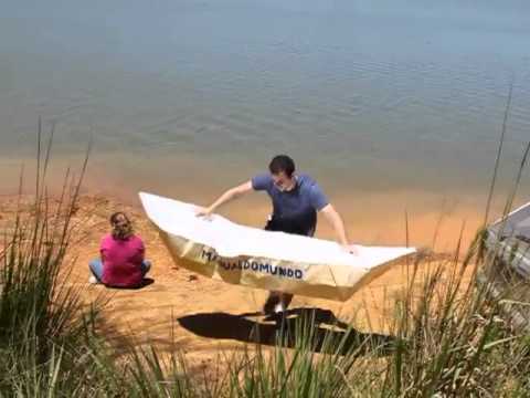 Barco de papel fácil