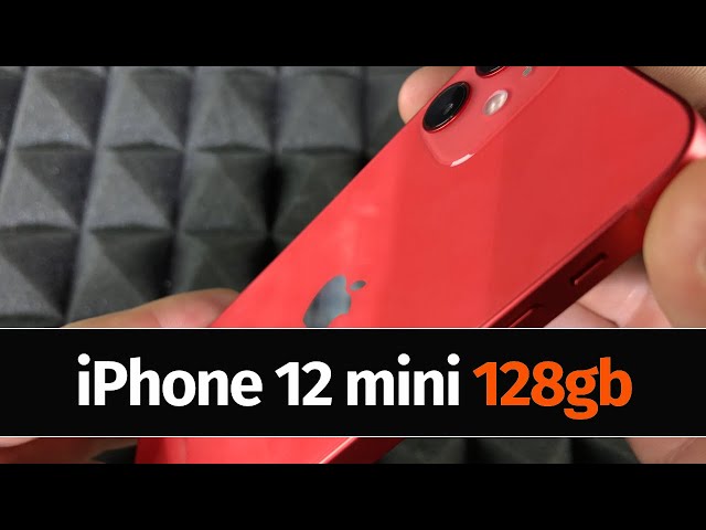 iPhone  mini gb PRODUCT RED Unboxing   YouTube