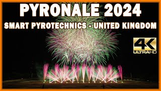 ⁴ᴷ Pyronale 2024 Smart Pyrotechnics - United Kingdom - England - Großbritannien - Feuerwerk -