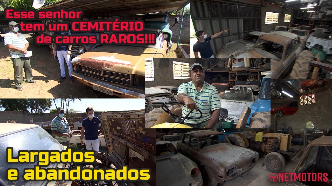 CEMITÉRIO DE CARROS - RARIDADES ABANDONADAS ESPERANDO UM FUTURO MELHOR !!!!