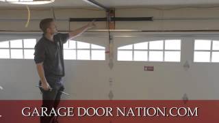 How to Level a Garage Door to Make It Balance