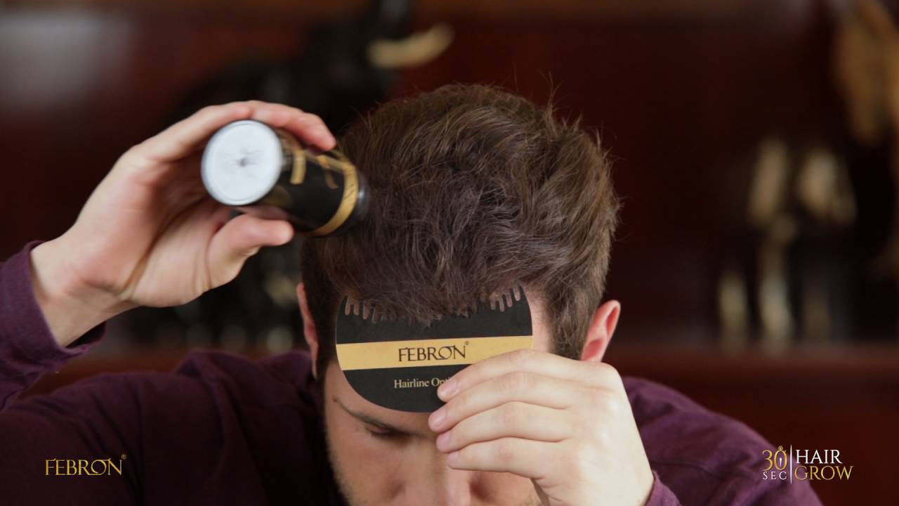 Febron - Hair Fibers For Men 30 Sec Hair Grow FREE SAMPLE - YouTube