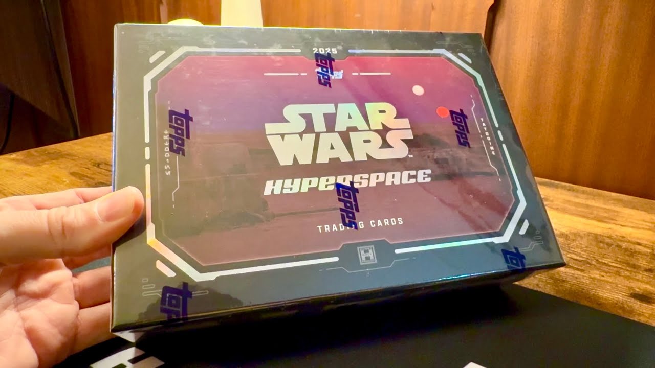 РАЗРЫВАЮ ПРЯМО СЕЙЧАС!! 2025 Topps Star Wars Hyperspace!