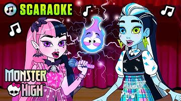 Spark (Scaraoke Version) w/ Draculaura, Clawdeen & Frankie | Sparks & Spells | Monster High Musical