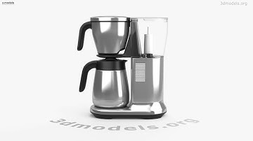 Breville Precision Brewer Thermal Coffee Machine 3D model by 3DModels.org