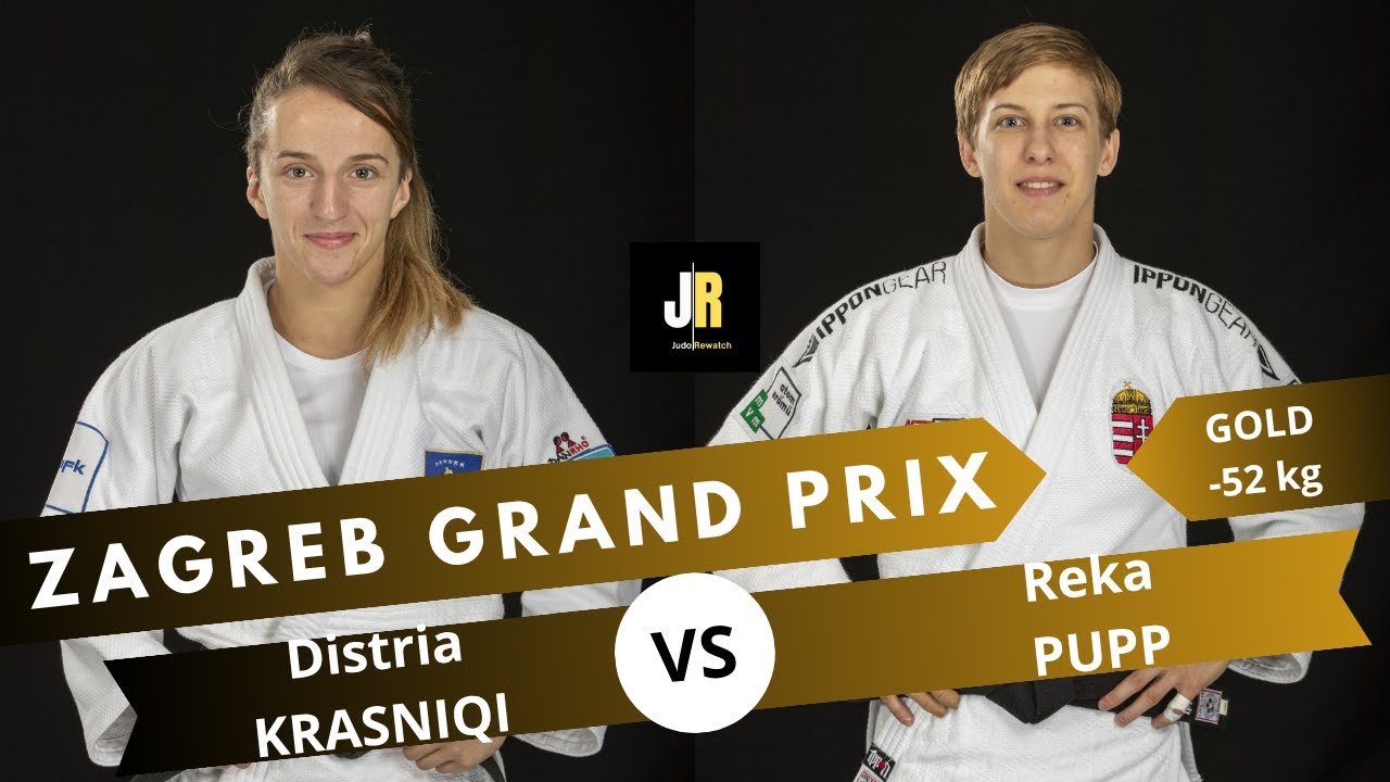 Distria KRASNIQI VS Reka PUPP Zagreb Grand Prix 2025 | FINAL -52 kg