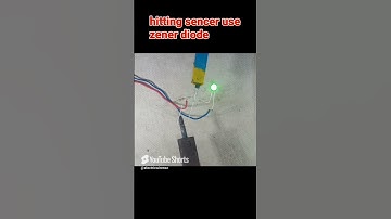 zener diode sencer use #shortfeed #led