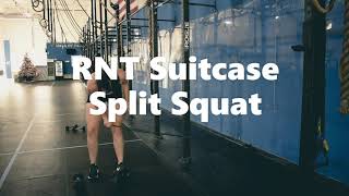 RNT Suitcase Split Squat - Smarter Sweat