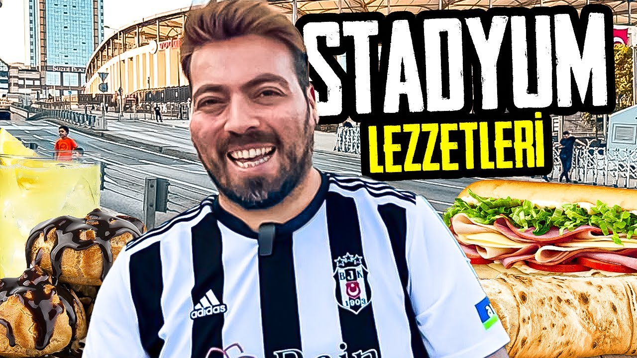 BEŞİKTAŞ STADINDAKİ TÜM YEMEKLERİ YEDİM !