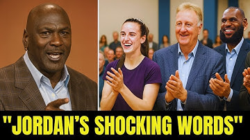 Michael Jordan SHOCKS Caitlin Clark With This UNFORGETTABLE Speech — Crowd Erupts in Ovation