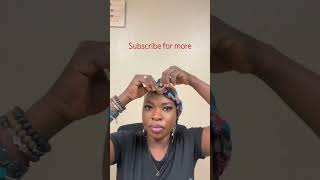 cute head wrap #headwrap #turban #scarf #trending #tutorial #fashion #stylewithme #beautiful #love