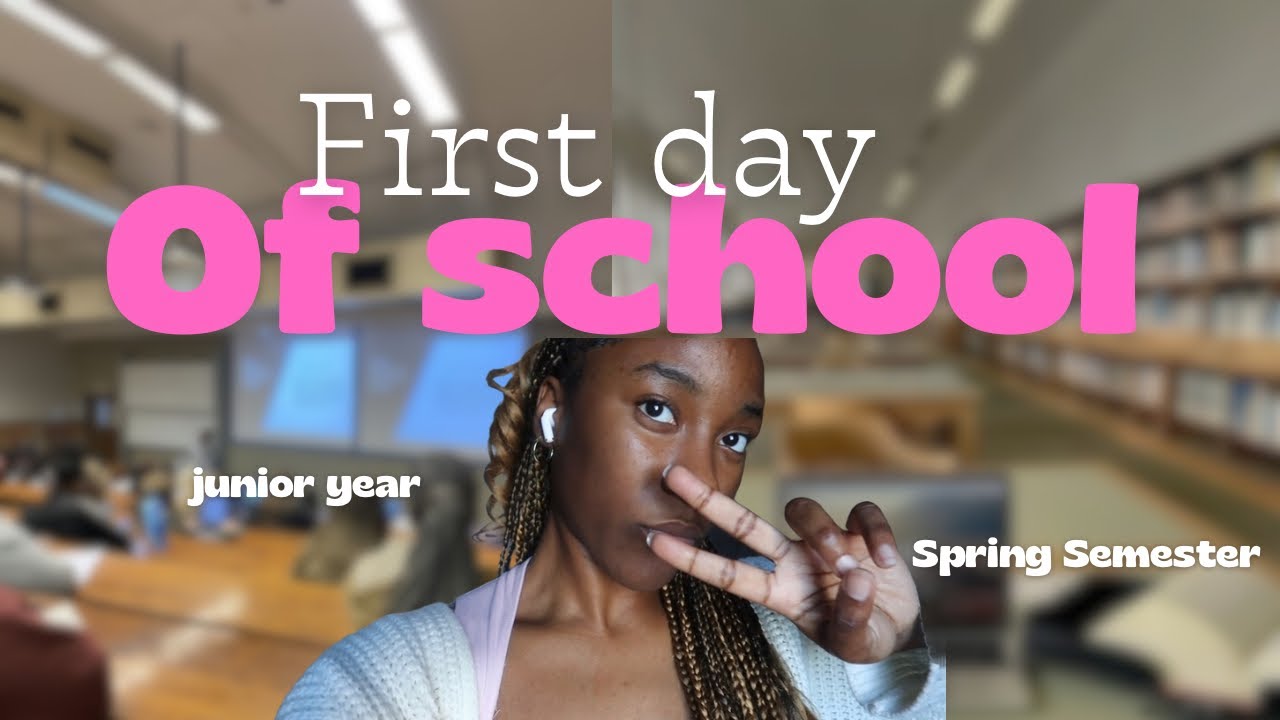 First Day of Spring Semester Vlog 🏫 