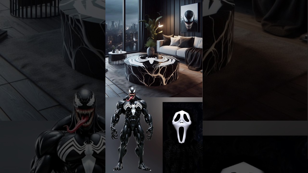 super hero living room 😱💯💥