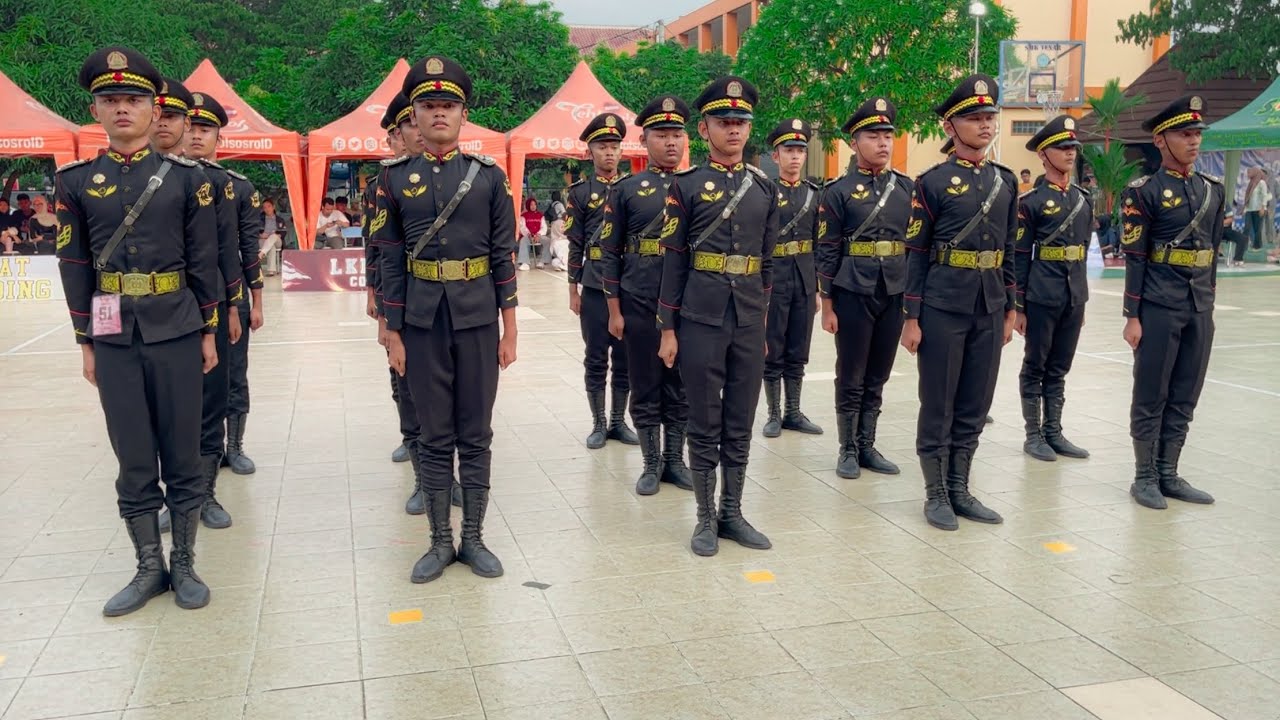 JUARA HARAPAN UTAMA 3 PASKIBRA SMKN 1 KARAWANG LKBB 543 COMPETITION SMK TEXAR KARAWANG