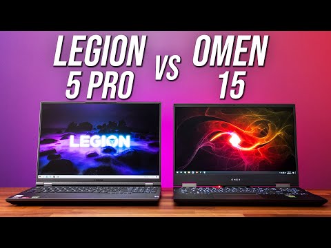 Lenovo Legion 5 Pro vs HP Omen 15 - Best Ryzen Gaming Laptop?