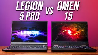 Lenovo Legion 5 Pro vs HP Omen 15 - Best Ryzen Gaming Laptop?