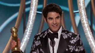 Darren Criss Wins Best Actor in a Limited Series (Extended Version)  2019 Golden Globes